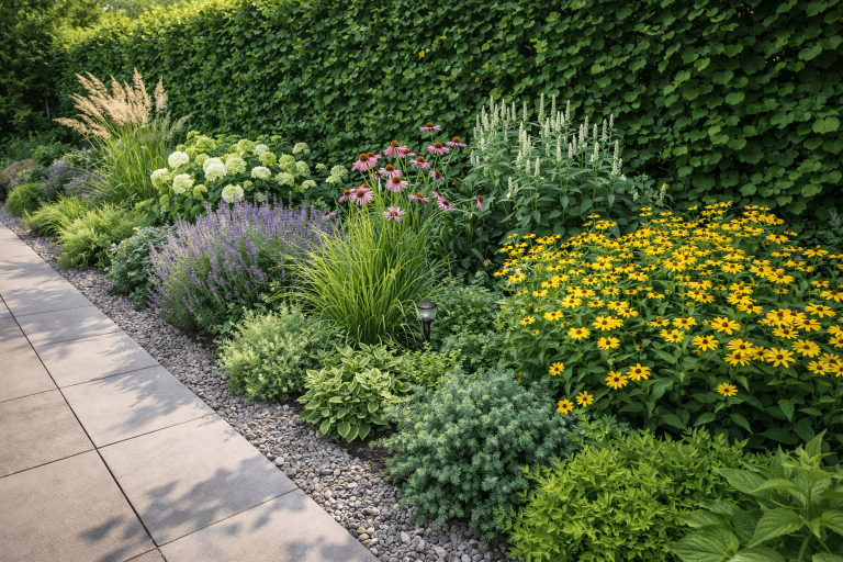Vaste planten met weinig onderhoud voor een sterke border