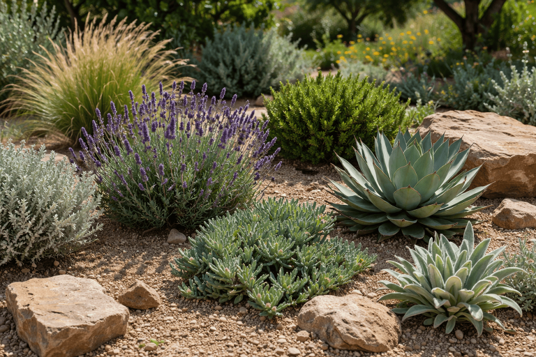 Beste planten voor droge grond met weinig onderhoud
